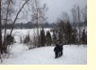 Portage lac Echo ados Quebec en forme